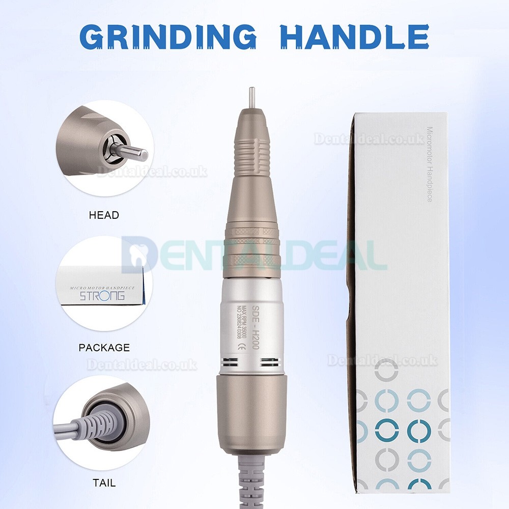 STRONG SDE-SH200 Dental Micromotor Handpiece 35000RPM 2.35mm Bur size